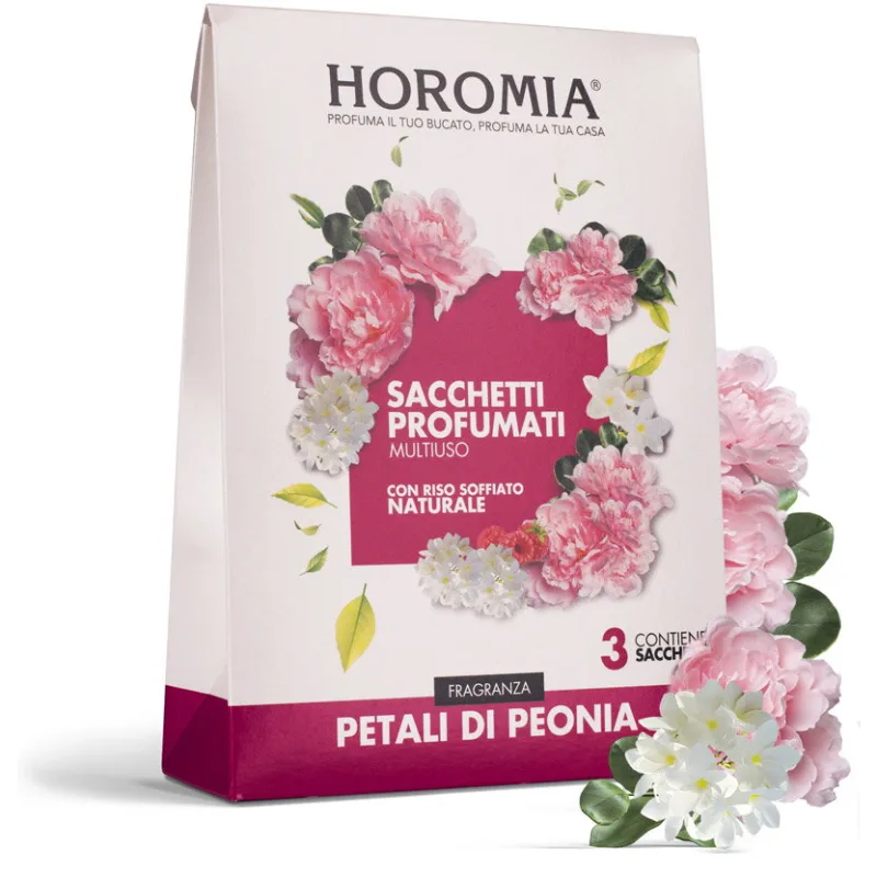 Saculeti Parfumati Multifunctionali cu Orez Petali di Peonia 3buc HOROMIA — preț și oferte