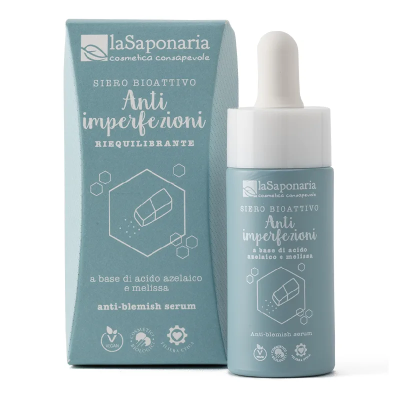 Serum bioactiv anti-imperfectiuni, 15ml, La Saponaria — preț și oferte