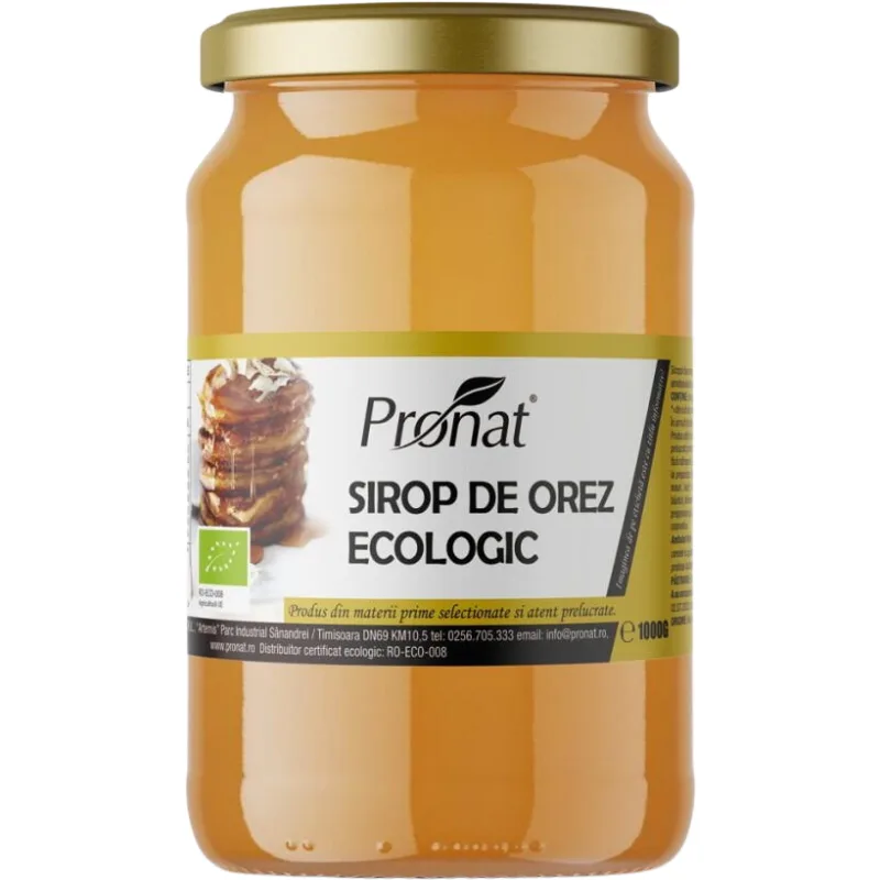 Sirop de Orez Ecologic/Bio 1kg PRONAT — preț și oferte