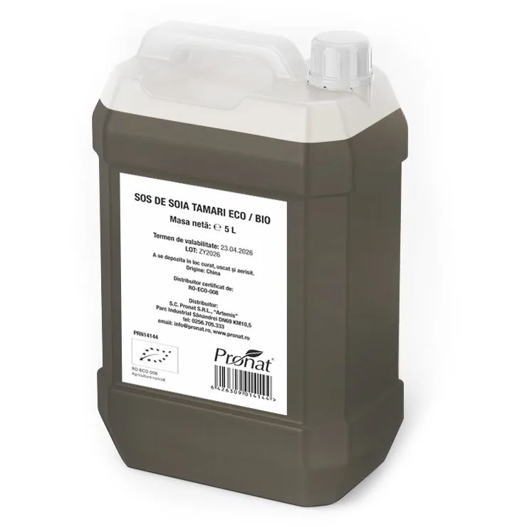 Sos de Soia Tamari Ecologic/Bio 5L PRONAT — preț și oferte
