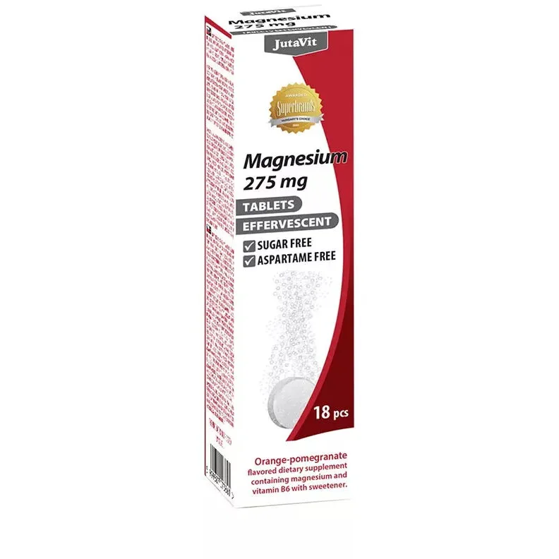 Magneziu Efervescent 275mg 18tb JUTAVIT — preț și oferte