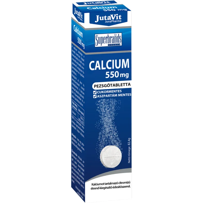 Calciu 550mg 16tb efervescente JUTAVIT — preț și oferte