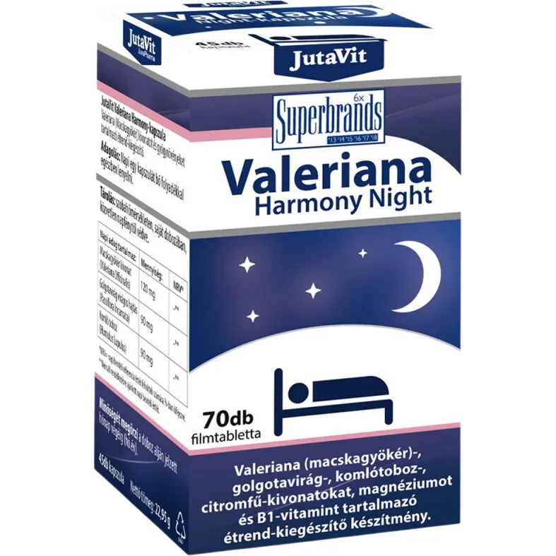 Valeriana Harmony Night 70tb JUTAVIT — preț și oferte