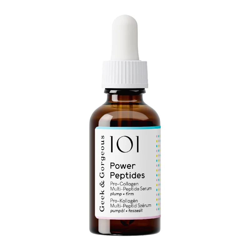 Ser cu peptide Power Peptides, 30 ml, Geek&Gorgeous GEEK & GORGEOUS — preț și oferte