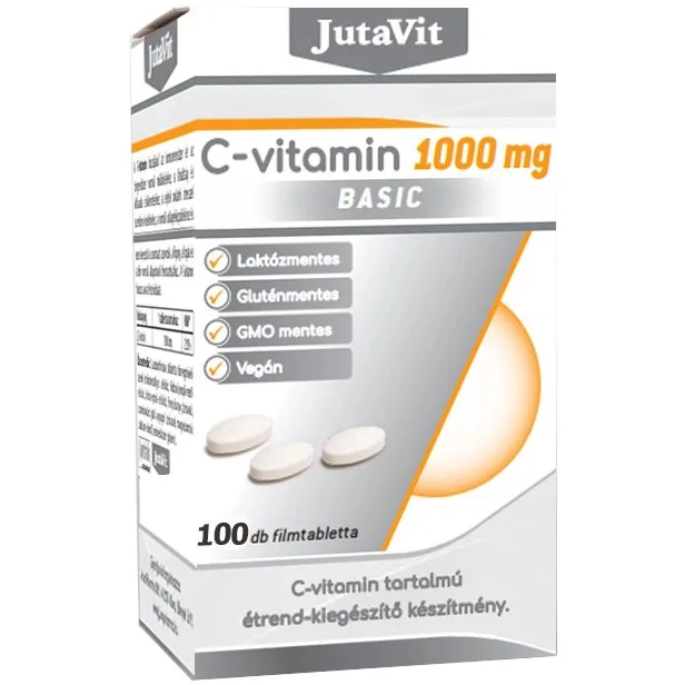 Vitamina C 1000mg Basic 100tb JUTAVIT — preț și oferte