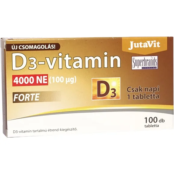 Vitamina D3 Forte 4000NE 100tb JUTAVIT — preț și oferte