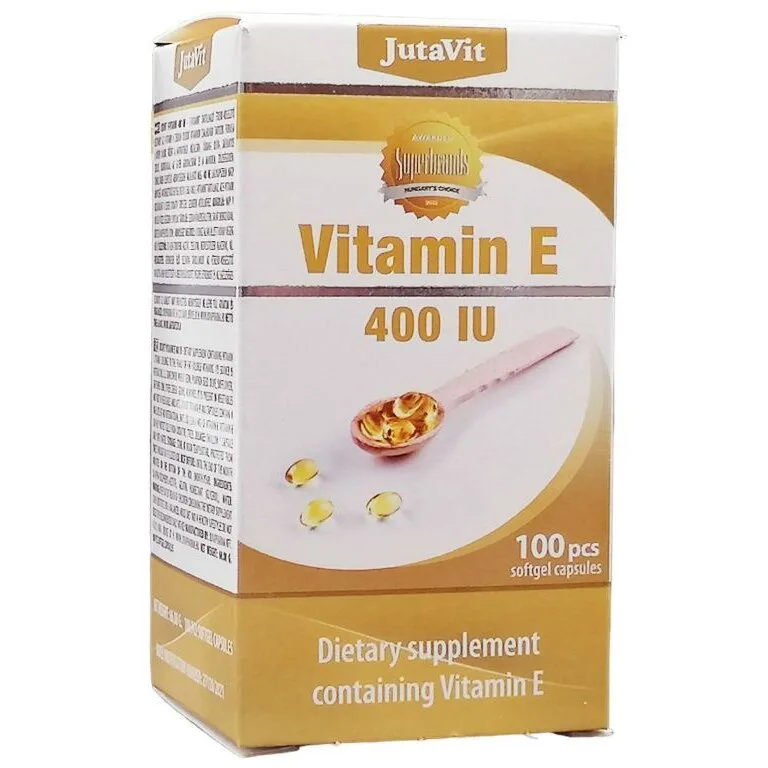 Vitamina E 400UI 100cps JUTAVIT — preț și oferte