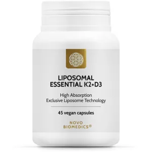 Vitamina D3 + K2 Lipozomala 45cps