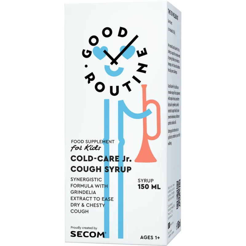 Cold Care Junior Cough Syrup 150ml GOOD ROUTINE — preț și oferte