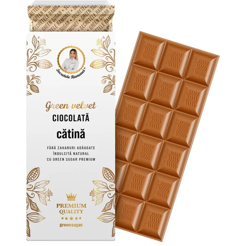 Green Velvet Ciocolata cu Catina Secretele Ramonei 100g REMEDIA — preț și oferte