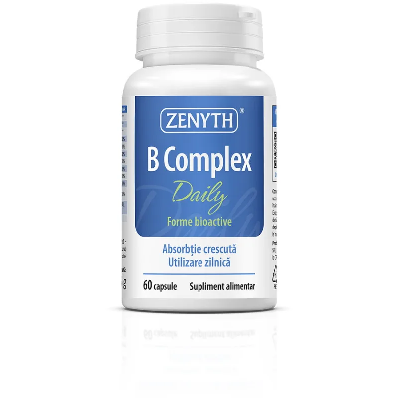 B Complex Daily 60cps Zenyth — preț și oferte