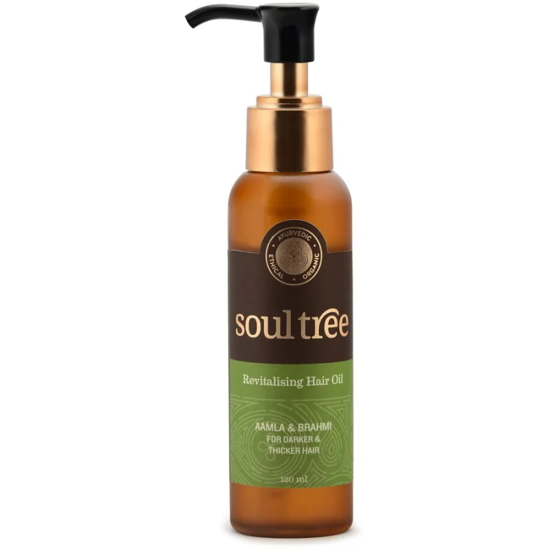 Ulei Revitalizant cu Amla si Brahmi pentru Stimularea Cresterii Parului 120ml SOULTREE — preț și oferte