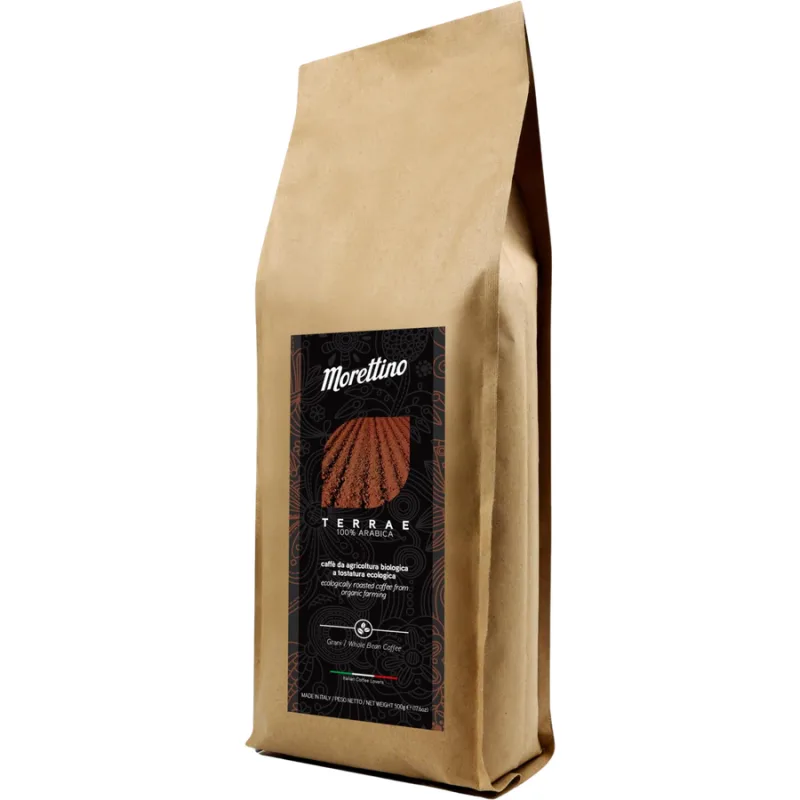 Cafea Boabe Artizanala Terrae 100% Arabica Ecologica/Bio 500g MORETTINO — preț și oferte