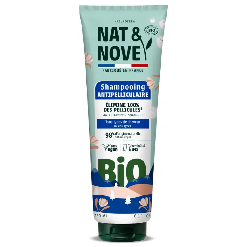 Sampon Antimatreata pentru Toate Tipurile de Par cu Extract de Salcie Alba 250ml NAT&NOVE — preț și oferte
