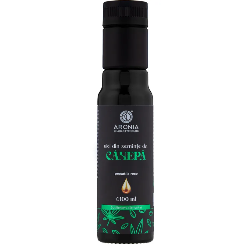 Ulei din Seminte de Canepa 100ml ARONIA CHARLOTTENBURG — preț și oferte