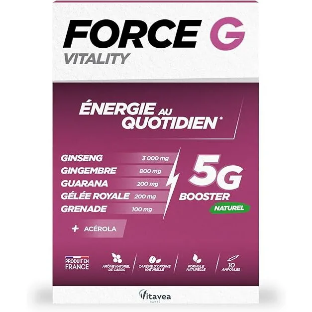 Vitality 10 fiole, Vitavea FORCE G — preț și oferte