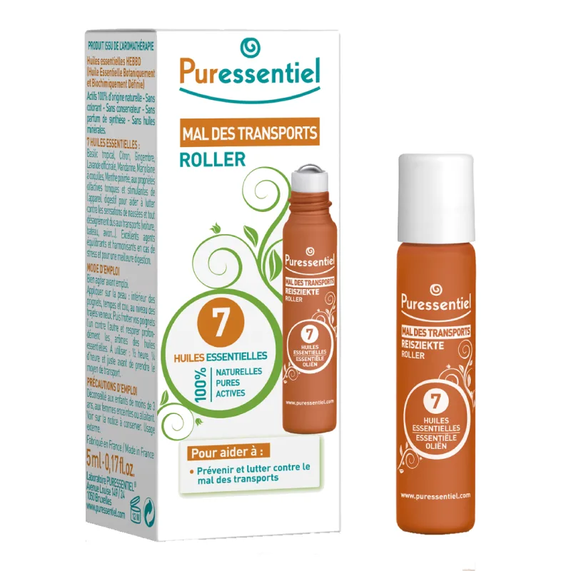 Roll-on rau de miscare, 5 ml, Puressentiel — preț și oferte