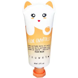 Crema Hidratanta pentru Maini si Unghii cu Parfum de Piersica Peche Chantilly Inuwet 60ml
