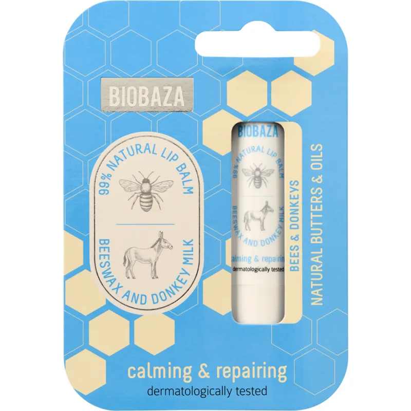 Balsam de Buze cu Extract de Miere si Lapte de Magarita 4.5g BIOBAZA — preț și oferte