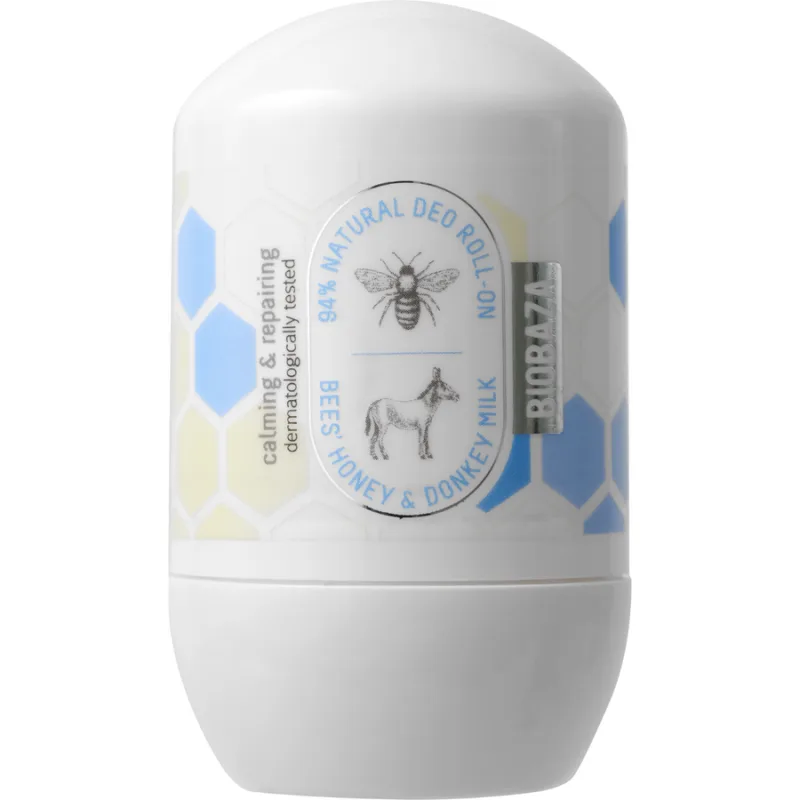 Deodorant Roll-On cu Extract de Miere si Lapte de Magarita 50ml BIOBAZA — preț și oferte