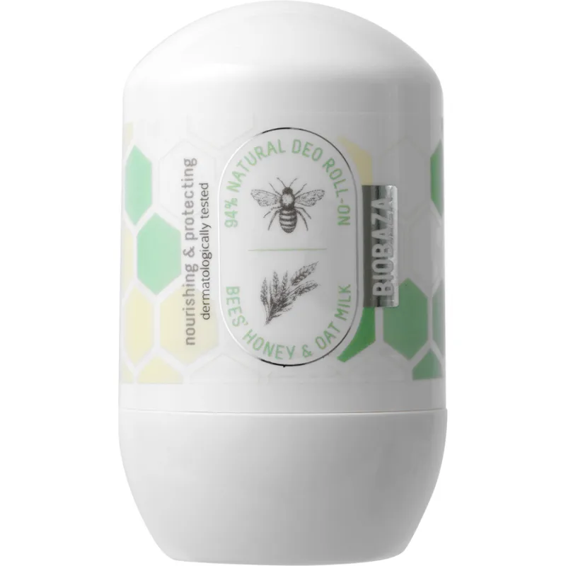 Deodorant Roll-On cu Extract de Miere si Ovaz 50ml BIOBAZA — preț și oferte