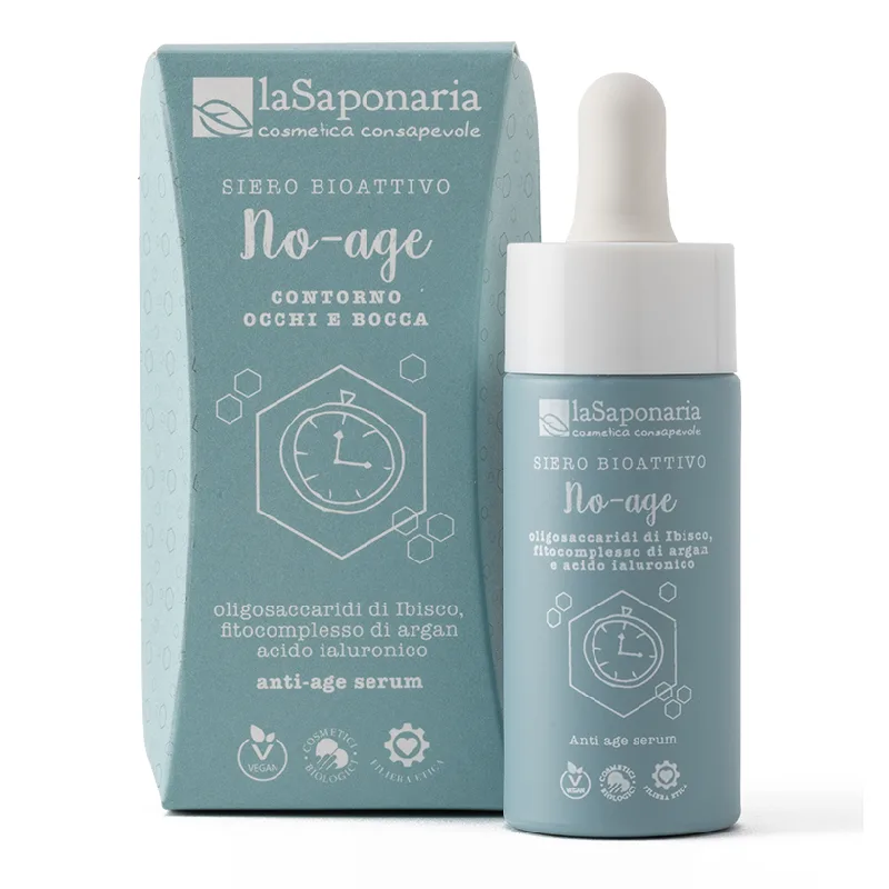 Serum bioactiv anti-imbatranire, 15ml, La Saponaria — preț și oferte