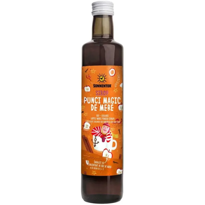 Sirop Punci Magic de Mere fara Zahar Ecologic/Bio 500ml SONNENTOR — preț și oferte