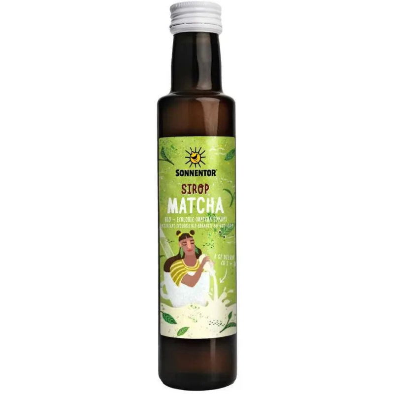 Sirop Matcha Ecologic/Bio 250ml SONNENTOR — preț și oferte