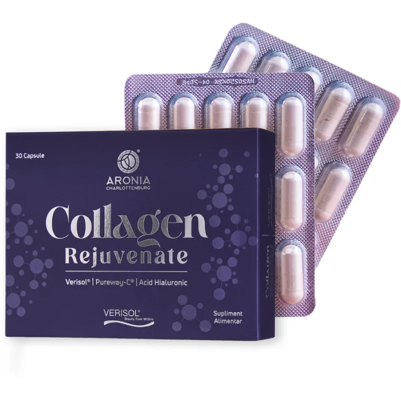 Collagen Rejuvenate cu Verisol®, Acid Hialuronic si PureWay-C® 30cps ARONIA CHARLOTTENBURG — preț și oferte