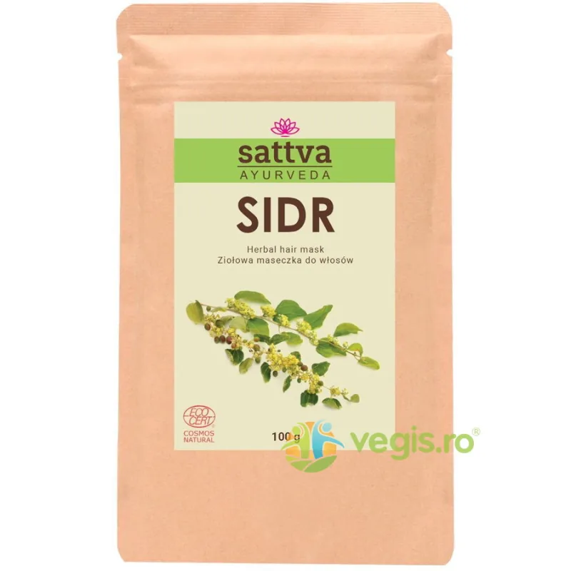 Pudra de Sidr pentru Sampon si Balsam de Par 100g Sattva Ayurveda — preț și oferte