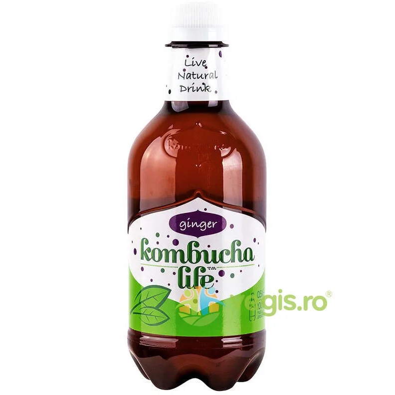 Kombucha Life cu Ghimbir 500ml — preț și oferte