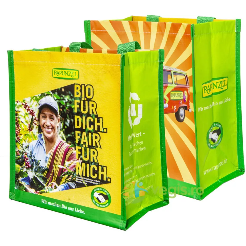 Sacosa Medie din PET-uri Reciclate 15g Rapunzel — preț și oferte