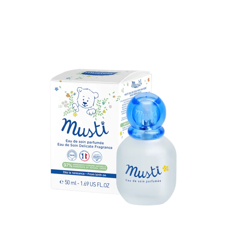 Apa parfumata de ingrijire Musti, 50 ml, Mustela — preț și oferte