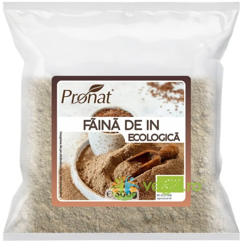 Faina din Seminte de In Ecologica/Bio 300g PRONAT — preț și oferte
