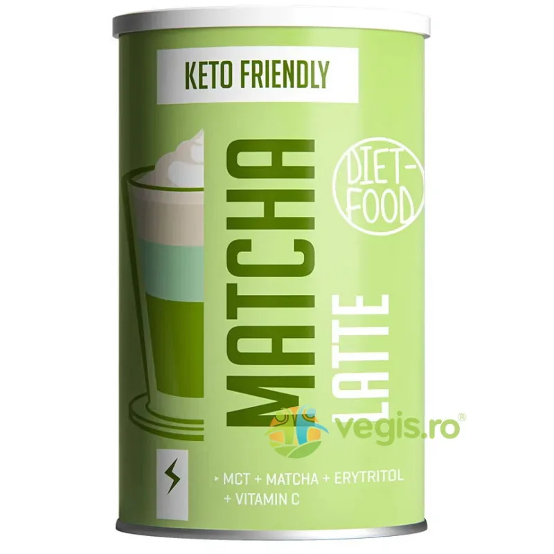 Matcha Latte Keto 300g DIET FOOD — preț și oferte