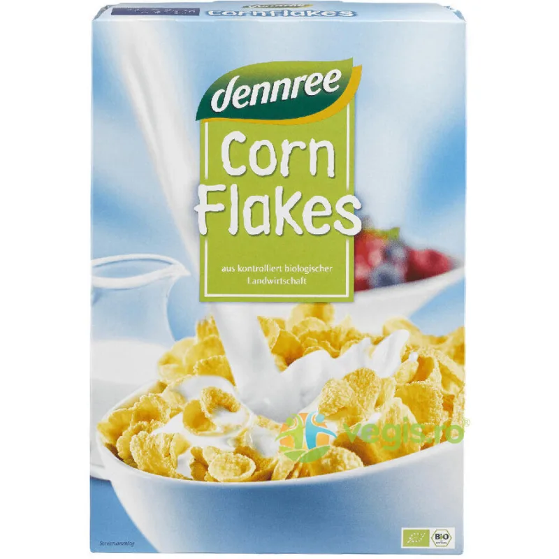 Fulgi de Porumb Ecologici/Bio 375g Dennree — preț și oferte
