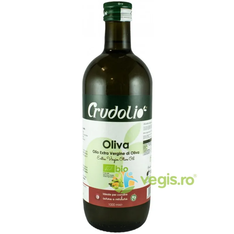 Ulei de Masline Extravirgin Crudolio Ecologic/Bio 1L JOE&CO — preț și oferte