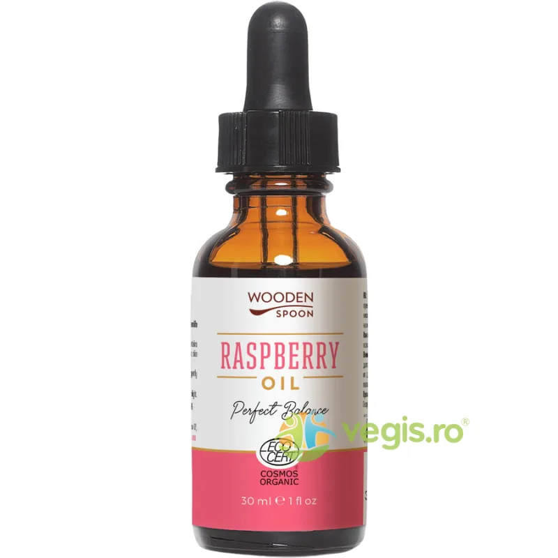 Ulei de Zmeura Bio 30ml WOODEN&nbsp;SPOON — preț și oferte