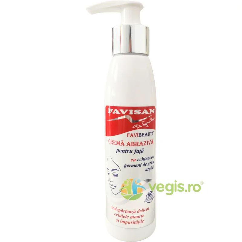 Crema Abraziva pentru Fata cu Echinacea pentru Toate Tipurile de Ten FaviBeauty 100ml — preț și oferte