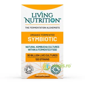 Complex de Prebiotice + Probiotice 30mld CFU Organic Fermented Symbiotic 60cps