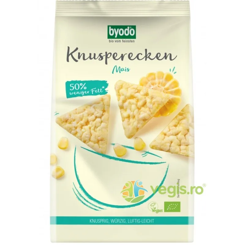 Mini Crackers din Porumb Ecologici/Bio 90g BYODO — preț și oferte