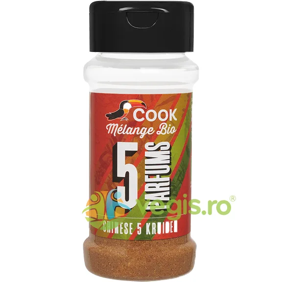 Mix de Condimente Chinezesc 5 Parfumuri (Solnita) Ecologic/Bio 35g COOK — preț și oferte