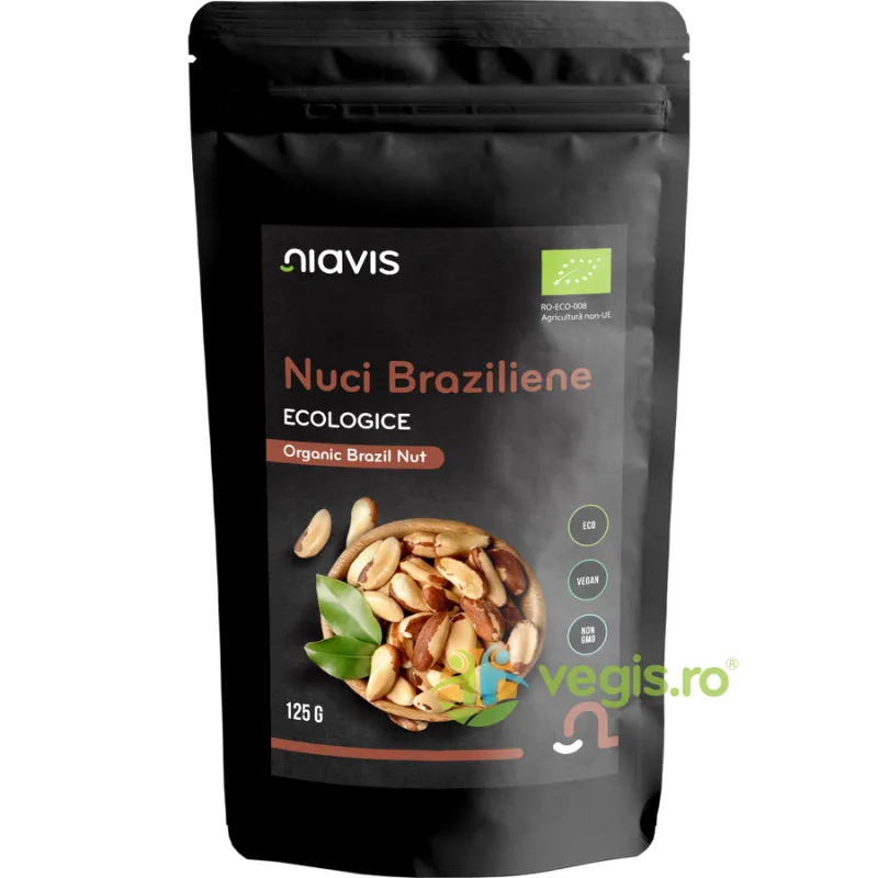Nuci Braziliene Ecologice/Bio 125g NIAVIS — preț și oferte