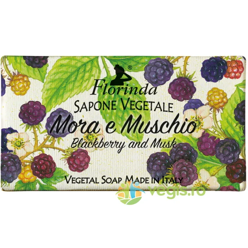Sapun Vegetal Florinda cu Parfum de Mure si Mosc 100g LA DISPENSA — preț și oferte