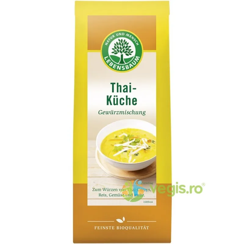 Condiment pentru Bucataria Thailandeza Ecologic/Bio 50g LEBENSBAUM — preț și oferte