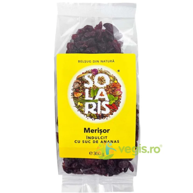 Merisor Indulcit cu Suc de Ananas 300g SOLARIS — preț și oferte