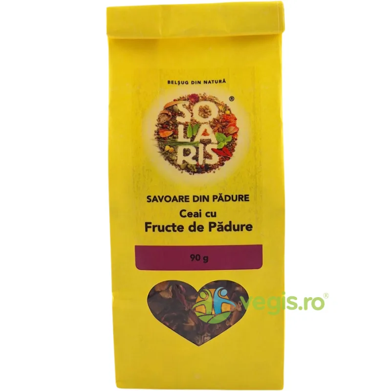 Ceai cu Fructe de Padure Savoare din Padure 90g SOLARIS — preț și oferte