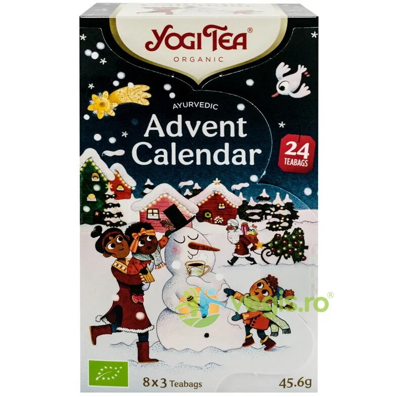 Selectie de Ceaiuri Calendar de Craciun (Advent Calendar) Ecologice/Bio 24dz YOGI TEA — preț și oferte
