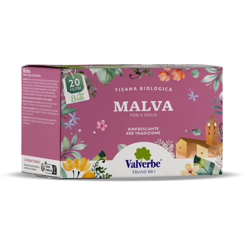 Ceai din Frunze si Flori de Nalba Ecologic/Bio 20dz VALVERBE — preț și oferte