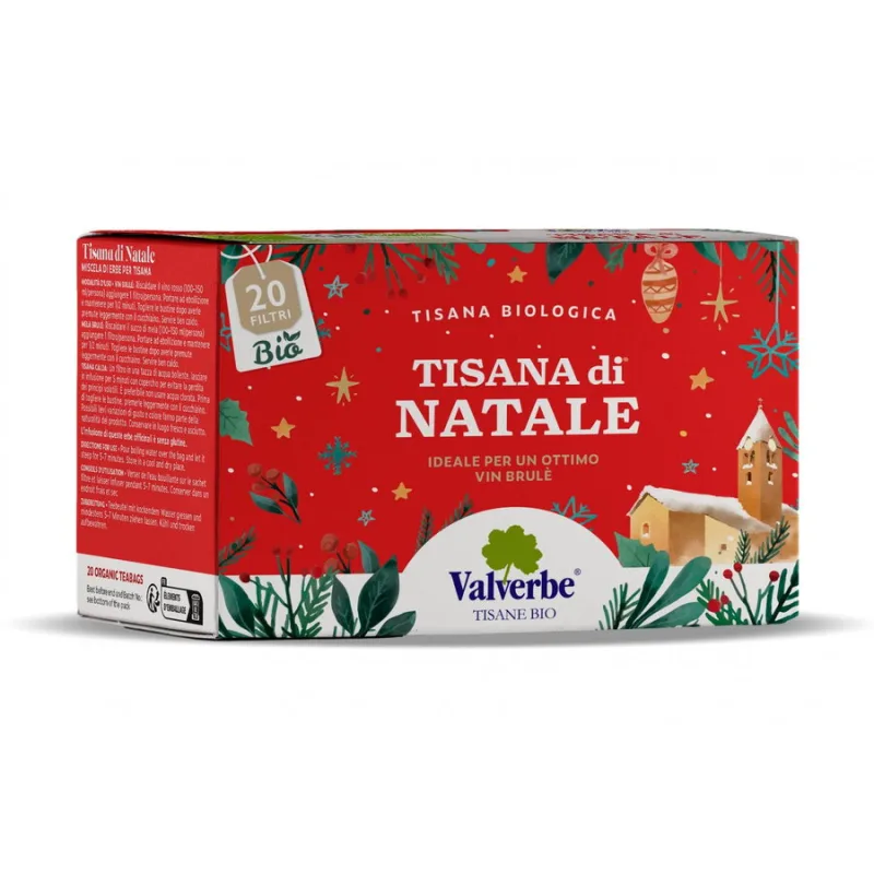 Ceai Aroma Craciunului Ecologic/Bio 20dz VALVERBE — preț și oferte